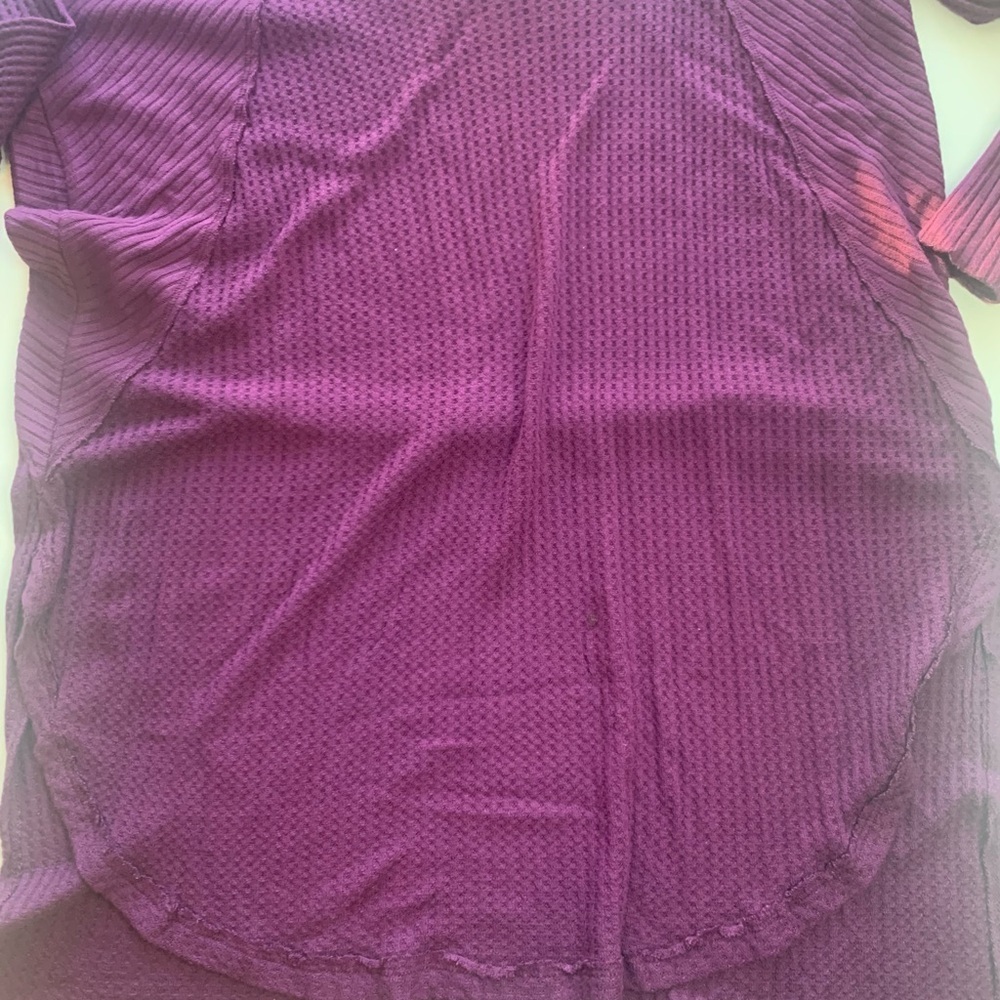For The Republic Purple Long Sleeve Top - Picture 5 of 8